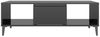vidaXL Couchtisch Hochglanz-Schwarz 103,5 x 60 x 35 cm Spanplatte [806029] Bild 5
