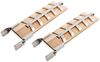 Haushalt International Räucherbrett Flammlachsbrett Grillbrett Grillzubehör 2tlg Holz 54cm, Holz, (Set, 2-St, Packung), 2er Set, Naturholz, Räucheraroma, Fisch Bild 2