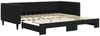 vidaXL Tagesbett Ausziehbar Schwarz 100x200 cm Samt 3196702 Bild 2