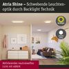 Paulmann 71036 LED Panel Atria Shine Backlight 580x220 mm 4000K Holzoptik Bild 2