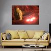LED Wandbild, Buddha mit Kerzen, L 45 cm Bild 5