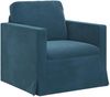 vidaXL Sofa Set 2 pcs Blau 138 x 78 x 80 cm Samt 3407515 Bild 4