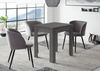 Esstisch >Monterrey< ausziehbar bis 136cm in Graphit - 80/136x78x60cm (BxHxT) Bild 2