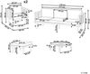 Beliani 'BARATTI' Lounge Set mit Tisch, Akazienholz Heller Holzfarbton Bild 2