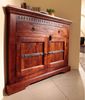 Eckkommode Akazie 107x54x80 nougat lackiert OXFORD #505 Bild 4