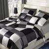 JOOP! Satin Bettwäsche Plaza Squares 4051-0 Kariert Grau Weiß 135x200 Bild 5