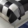 JOOP! Satin Bettwäsche Plaza Squares 4051-0 Kariert Grau Weiß 135x200 Bild 2