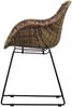 Sessel Willow aus künstlichem Rattan, Natur Bild 2