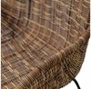 Sessel Willow aus künstlichem Rattan, Natur Bild 4