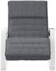vidaXL Schaukelstuhl Dunkelgrau Stoff 351076 Bild 3