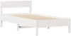 vidaXL Massivholzbett ohne Matratze Weiß 100x200 cm Kiefernholz 3301756 Bild 5