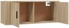 vidaXL TV-Wandschränke 2 Stk. Sonoma-Eiche 100x34,5x40 cm 3188369 Bild 5