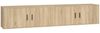 vidaXL TV-Wandschränke 2 Stk. Sonoma-Eiche 100x34,5x40 cm 3188369 Bild 2