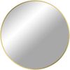 Moderner Spiegel BARCA schwarz Ø60 cm Aluminium Bild 4