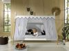 Zeltbett Karyn 4 206x98x158 Kinderbett Massivholz Weiß/natur Bild 5