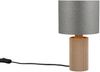 Tischleuchte CANIO aus recycelter Pappe und Bambus, Höhe 28cm Bild 2