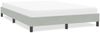 Doppelbett, Bettgestell Modernen ohne Matratze Hellgrau 160x220 cm Samt d2545e Bild 2
