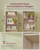 VASAGLE Bücherregal mit 6 Ebenen, für Wohnzimmer, Büro Bild 3