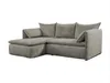 Ecksofa mit Schlaffunktion TEODORA von PASCAL MORABITO - Kord - Taupe - Ecke links Bild 2