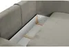 Ecksofa mit Schlaffunktion TEODORA von PASCAL MORABITO - Kord - Taupe - Ecke links Bild 5