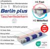 Berlin Plus. Wendematratze. Taschenfederkern mit zwei Härtegraden (H3 und H4) Bild 5