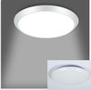 ZMH Deckenlampe mit Bewegungsmelder LED Deckenleuchte - innen Deckenbeleuchtung Weiß IP44 15W Rund Flurlampe mit Bewegungssensor Ø30cm Treppenhauslampe 4000K für Flur Balkon Werkstatt Bild 5