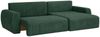 Kaiser Möbel Ecksofa mit Schlaffunktion und Bettkasten Ariel L Cord-Sofa aus Stoff Poso, mit Schlaffunktion,großzügige Liegefläche,pflegeleichter Cordstoff Bild 4