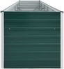 vidaXL Garten-Hochbeet Verzinkter Stahl 400x80x45 cm Grün 47057 Bild 4