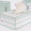 roba Pflegeorganizer-Set 'Happy Cloud' - 2 Boxen für Windeln & Zubehör - 1 Feuchttücherbox - Mint / Weiß Bild 5