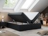 Boxspringbett - Doppelbett mit Multipocket-Matratze - BESS -120x200 - Schwarz Kunstleder - H4 Bild 2