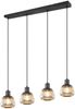 Trio Leuchten LED Deckenleuchte Tarifa 4xE27, Metall/Glas Bild 2