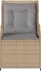 vidaXL Gartenbank 2 pcs Beige Poly-Rattan 3394488 Bild 5
