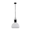 Eglo 43302 Hängeleuchte COMBWICH 1 weiß glänzend H:110 Ø:38cm dimmbar Bild 2