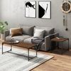 vidaXL Couchtische 2 Stk. Braun Eichen-Optik Holzwerkstoff 823341 Bild 3