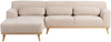 Ecksofa SIMOS Beige Rechtsseitig Bild 4