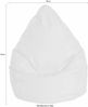 SITTING POINT only by MAGMA Sitzsack Brava Bean Bag XL ca. 220 Liter Khaki Bild 3