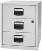 mobiler Beistellschrank PFA, 3 Universalschubladen, Farbe lichtgrau Bild 2