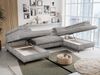 MKS MÖBEL Ecksofa PETER U, Set, Ecksofa U-Form, Wellenfedern, HR35-Schaum, form, Sofa big XXL, Bettkasten, Bettfunktion, Einstellbare Kopfstützen Bild 4