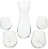 MamboCat Karaffe Vital 5tlg Karaffe Set Karaffe 1L + 4x Trinkgläser 350ml Glas Eistee Bild 2