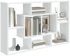 vidaXL Wandregal Weiß 85x16x52,5 cm Holzwerkstoff 801418 Bild 4
