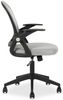IDIMEX Drehstuhl EREN, Ergonomischer Bürostuhl mit Netzrücken und Armlehnen grau Bild 4