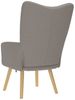 vidaXL Relaxsessel Taupe Stoff 4016773 Bild 5