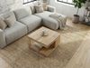 FINEBUY Couchtisch FB116674 Akazie Massivholz 60cm Wohnzimmertisch Beistelltisch Tisch (Quadratisches Designobjekt mit offener Form), Komplett aus massivem Akazienholz gefertigt Bild 4