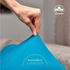 leevitex® Spannbettlaken Spannbettlaken Boxspringbett & Wasserbett Spannbettlaken 150 g/m², Gummizug: rundum, Mako-Baumwolle, ÖkoTex, 180x200 – 200x220 cm + 40 cm Steg Bild 3