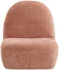 Vente-unique - MALDANO Sessel Stoff Puderrosa - B 60,5 cm x H 58,5 cm x L 52,5 cm Bild 2