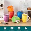 6-teiliges vancasso BONITA Kaffeetassen Set Steingut 360ml Henkel Bild 4