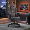 Woltu Gaming-Stuhl (1 St), Ergonomisch, mit leise Rollen, mit Verstellbarer Rückenlehne Bild 4