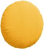 vidaXL Sitzkissen 2 pcs Helles Gelb Ø60 x 21 cm Cordstoff 42014229 Bild 5