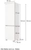 Midischrank 40 cm Badmöbel LAURIA-03 in Graphitgrau mit Wotaneiche Nb, BxHxT: ca. 40x130x35 cm Bild 5