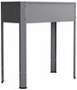 VCM Blumentöpfe Balora 921115 Schwarz H. 80 x B. 80 x T. 35 cm Bild 2